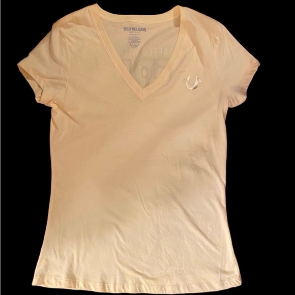 True Religion Tops - True Religion Women’s Tee - Size Medium Yellow